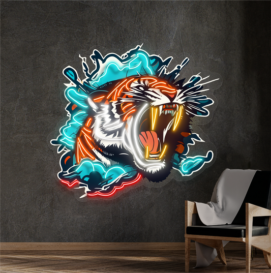 Fury of the Wild Artwork Led Neon Sign