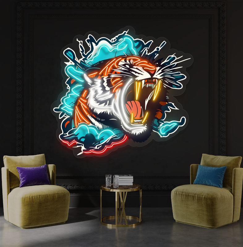 Fury of the Wild Artwork Led Neon Sign