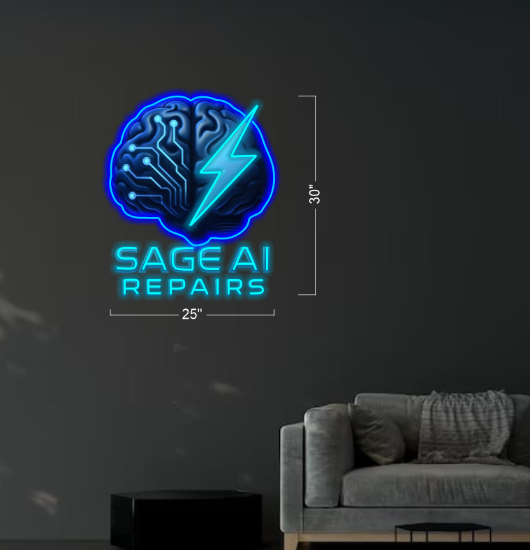 SAGE AI REPAIRS | Led Neon Sign