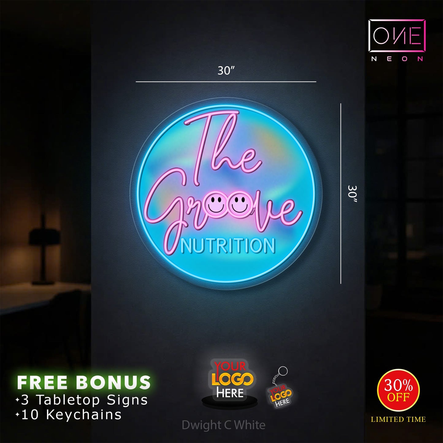THE GROOVE NUTRITION | Led Neon Sign