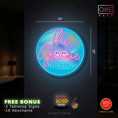 THE GROOVE NUTRITION | Led Neon Sign