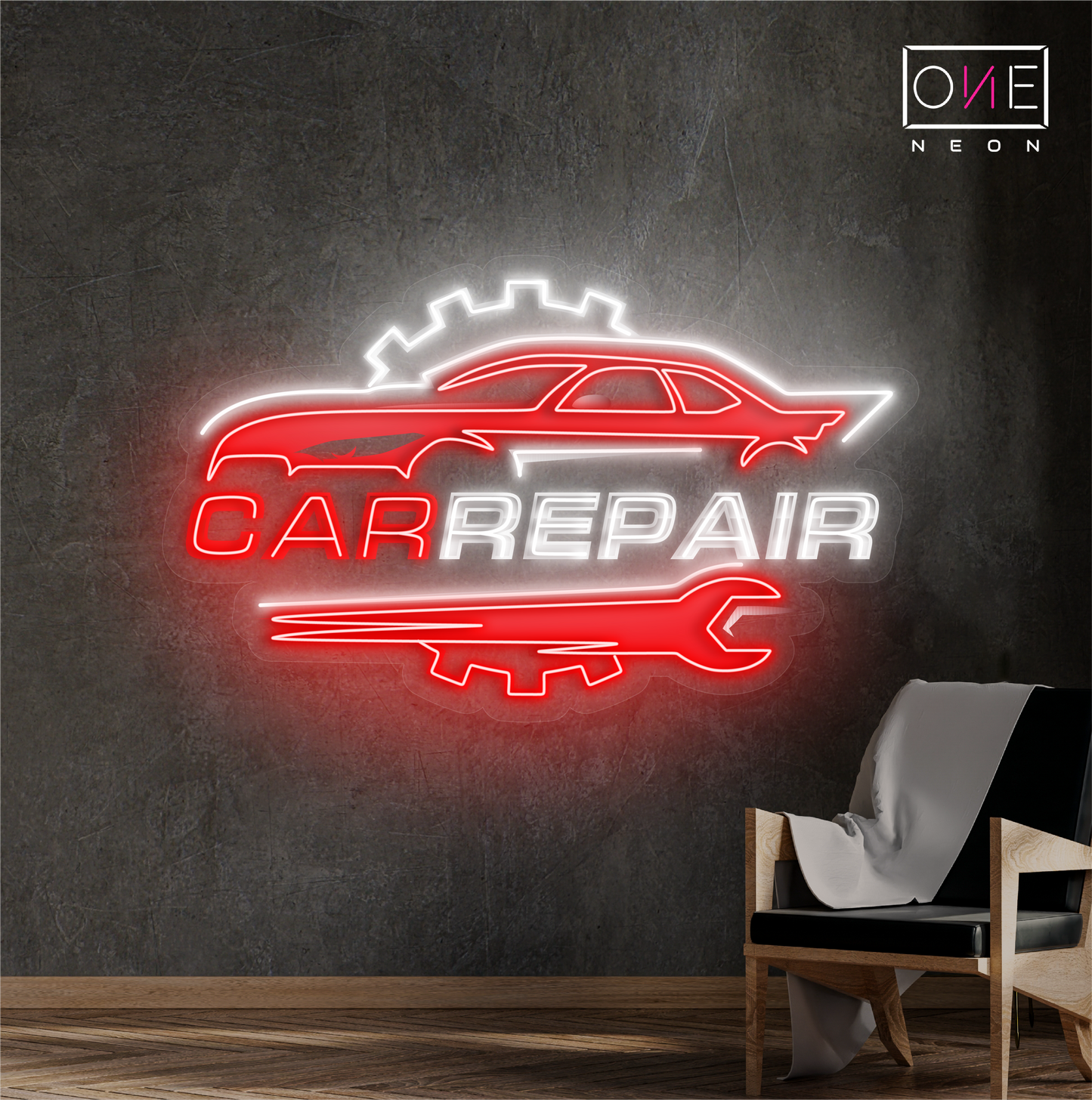 Car Repair Artwork Led Neon Sign