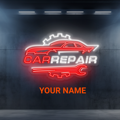 Car Repair Artwork Led Neon Sign