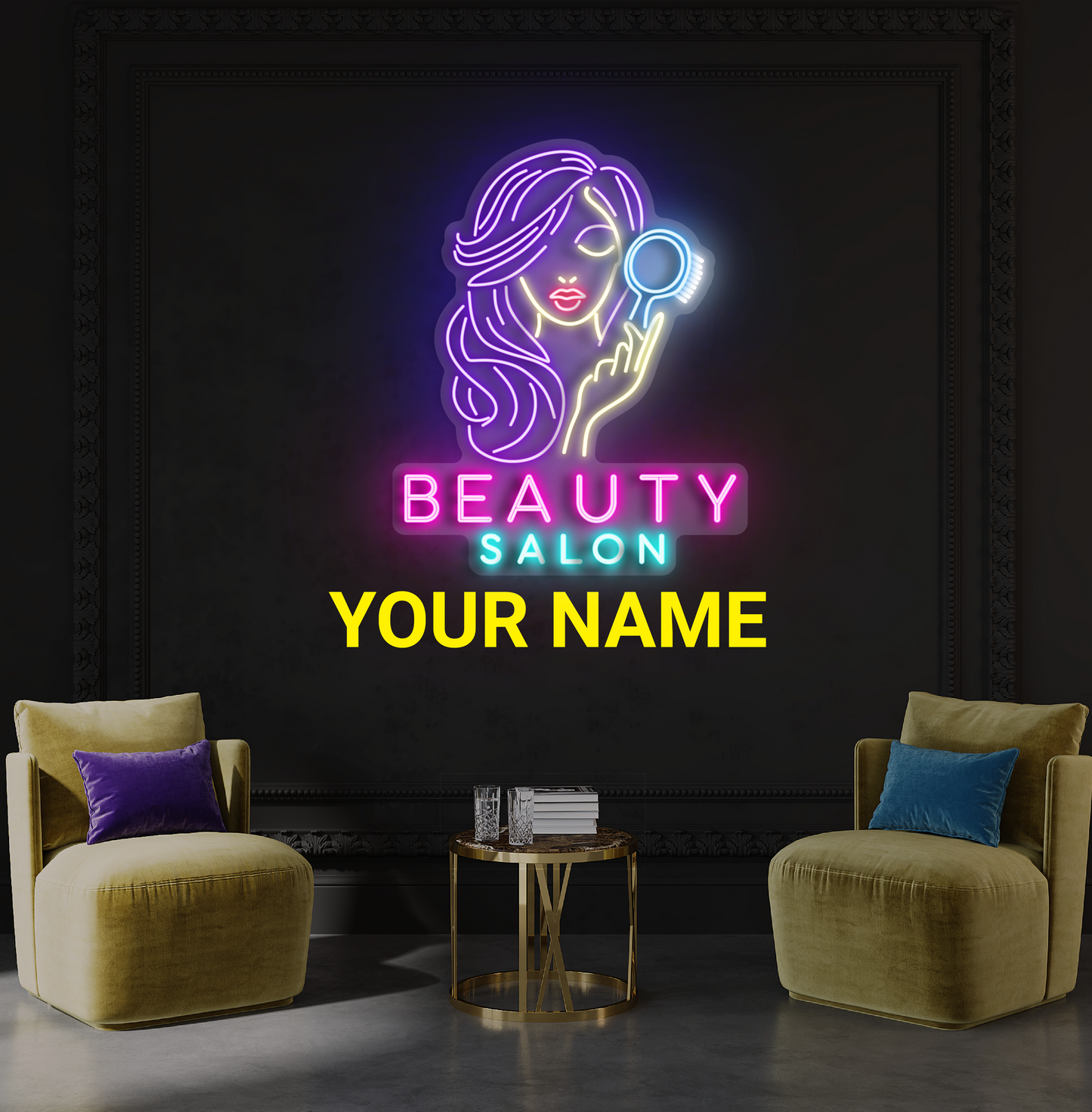 Beauty Salon Artwork Led Neon Sign