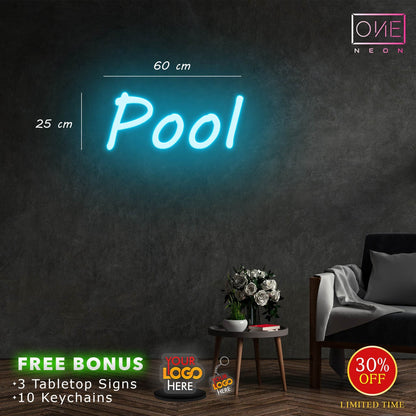 Spirits Pool Music Party | Led Neon Sign