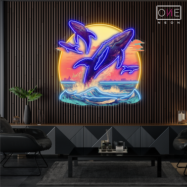 Ocean Dance Artwork Led Neon Sign