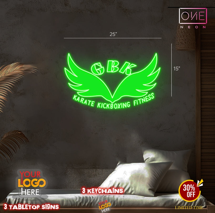 KARATE KICKBOXING FITNESS | Led Neon Sign – ONE Neon™ Sign