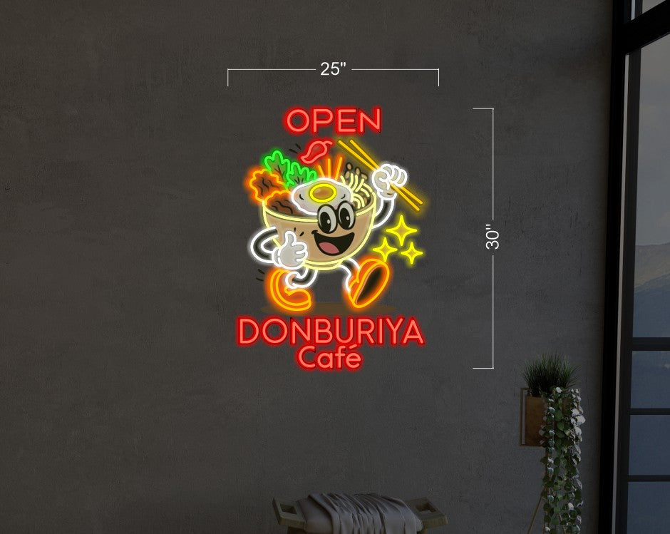DONBURIYA | LED Neon Sign