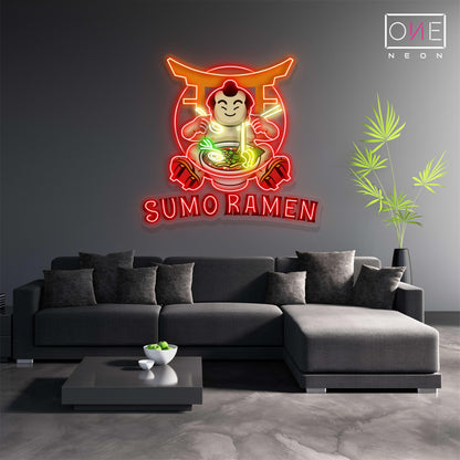 Sumo Ramen Artwork Led Neon Sign