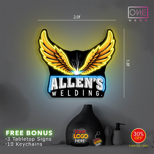 ALLEN'S WELDING| LED Neon Sign