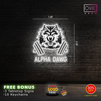 Alpha Dawg| LED Neon Sign