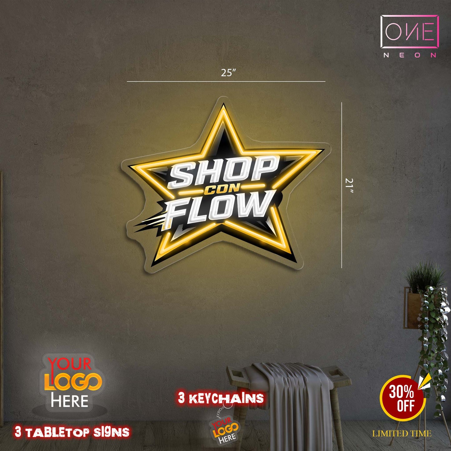 SHOP FLOW | Led Neon Sign