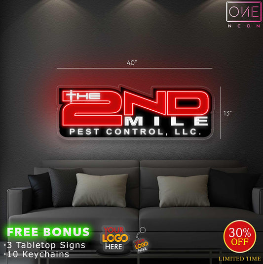 The 2nd Mile PEST CONTROL LLC | Led Neon Sign