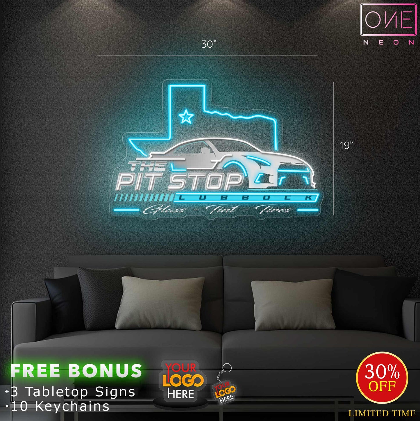 The Pit Shop | Led Neon Sign