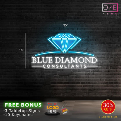 BLUE DIAMOND CONSULTANTS | Led Neon Sign (INDOOR)