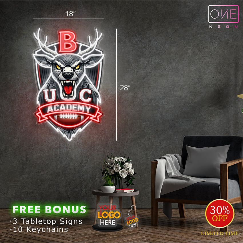 BUC ACADEMY | LED Neon Sign