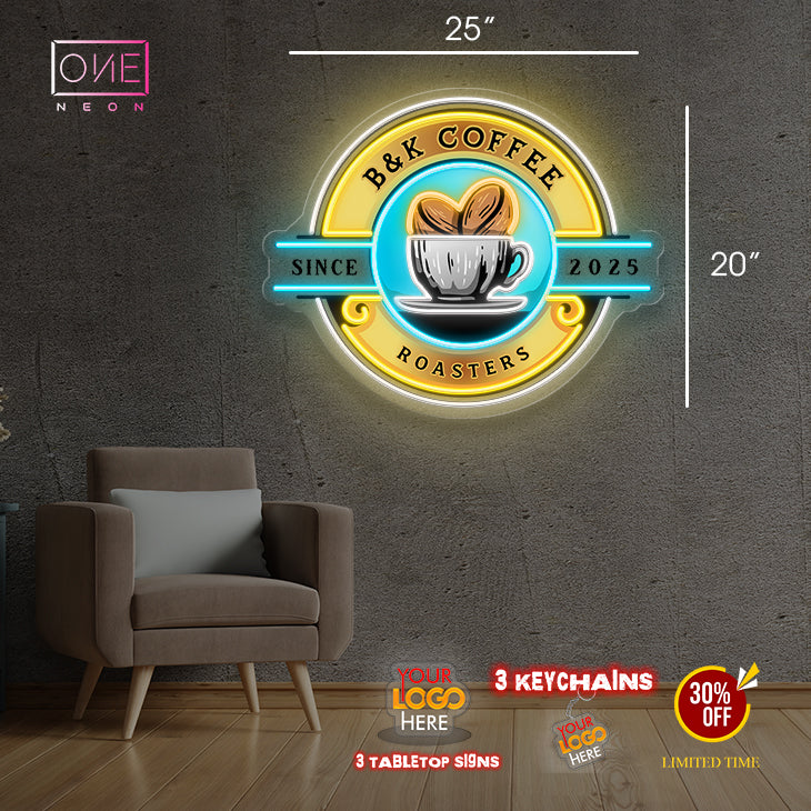 B&K COFFEE | LED Neon Sign