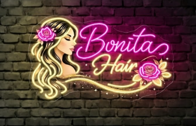 Bonitas hair Salon| LED Neon Sign
