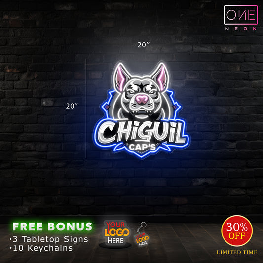 CHiGUiL CAP'S | LED Neon Sign