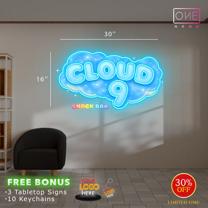 CLOUD 9| LED Neon Sign