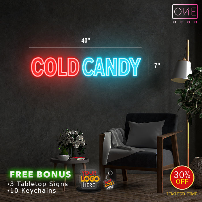 COLD CANDY| LED Neon Sign