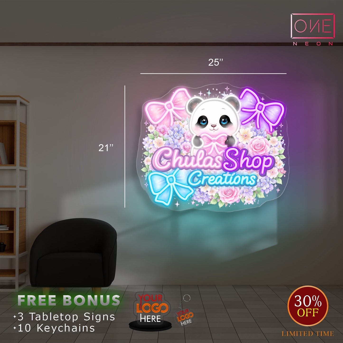 Chulas Shop Creations | Led Neon Sign