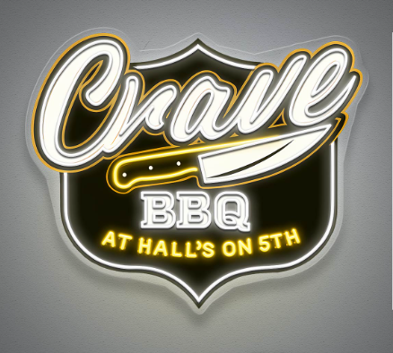 Crave BBQ| LED Neon Sign