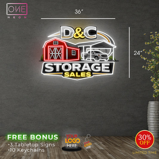 D&C STORAGE | Led Neon Sign