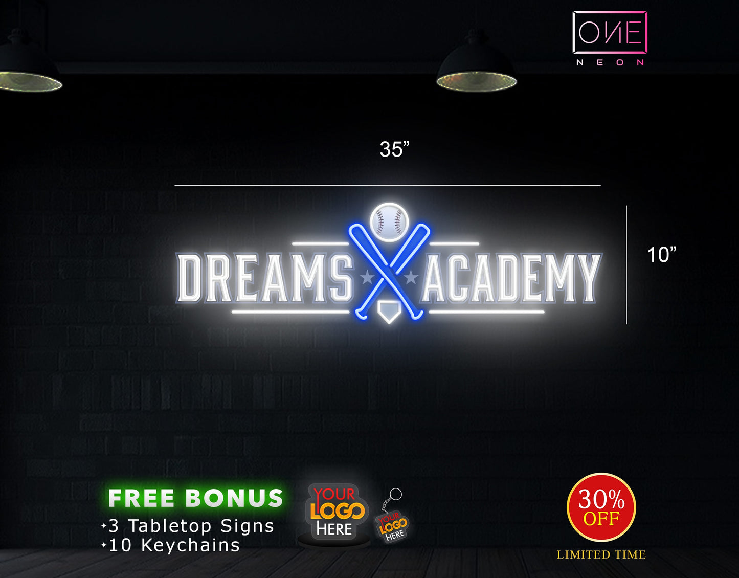 DREAMS ACADEMY | Led Neon Sign