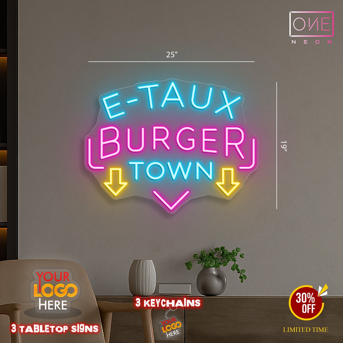 E-TAUX | Led Neon Sign