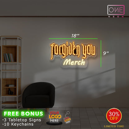 Forgiven You | Led Neon Sign