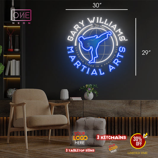 GARY WILLIAMS' MARTIAL ARTS | Led Neon Sign