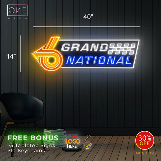 6 Grand National | Led Neon Sign