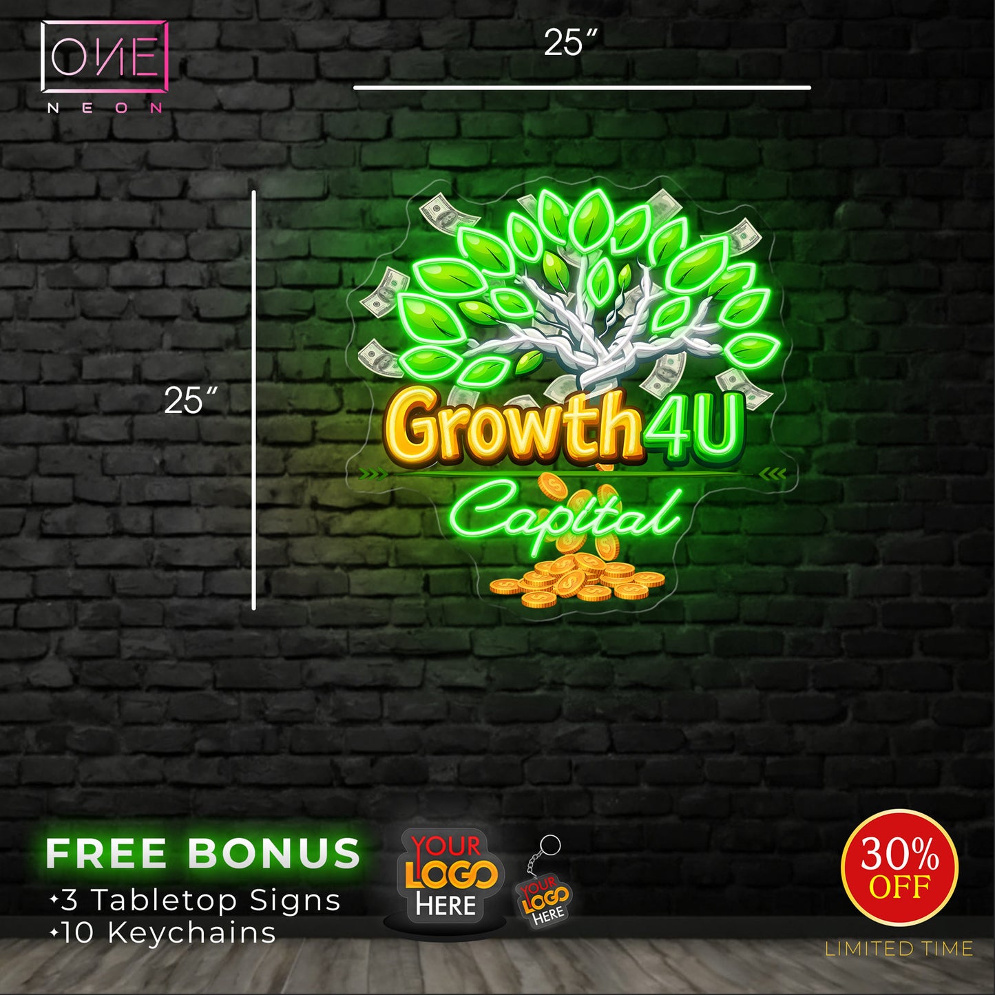 Growth4U Capital | LED Neon Sign
