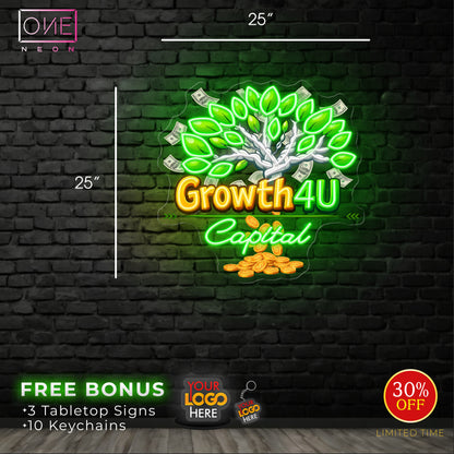 Growth4U Capital | LED Neon Sign