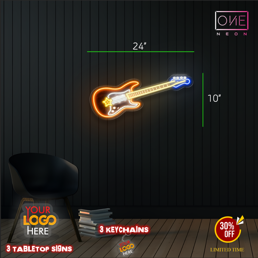 GUITAR | LED Neon Sign