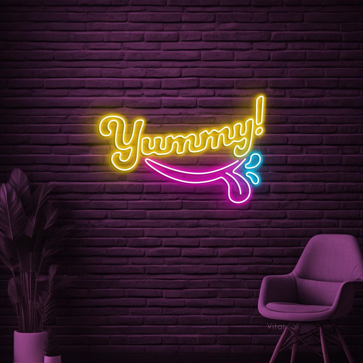 Chocolate connect + 6 custom logo (9 signs)  | Led Neon Sign
