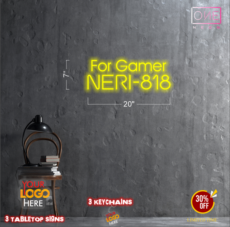 For Gamer | Led Neon Sign