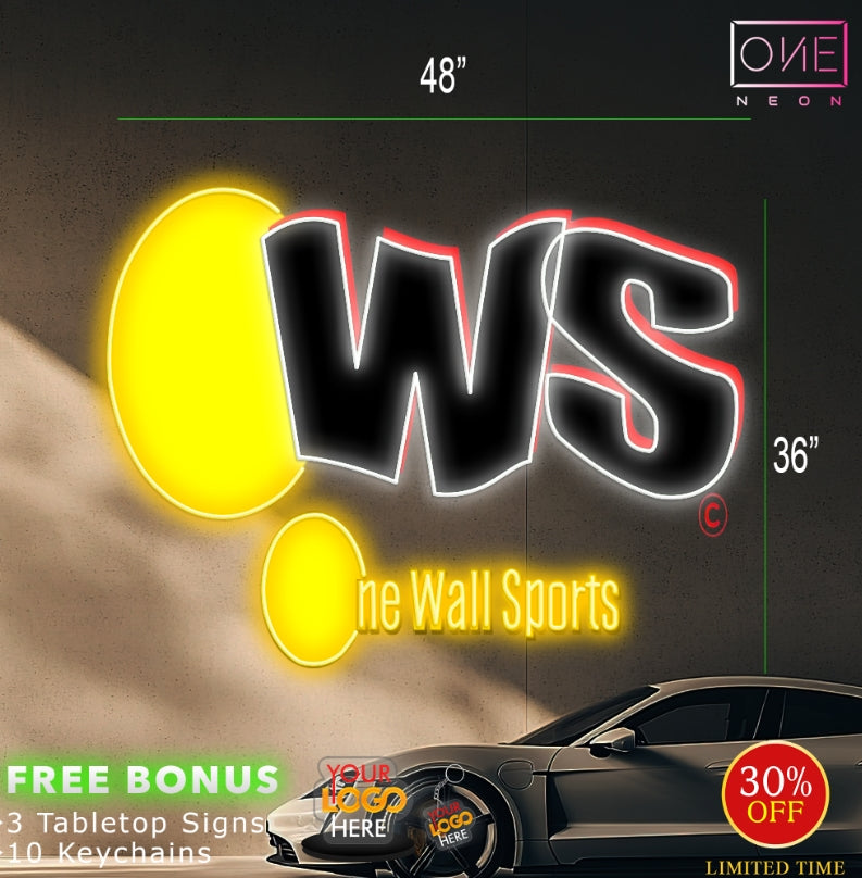 One Wall Sports | Led Neon Sign