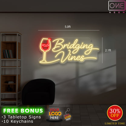 Bridging Vines | Led Neon Sign