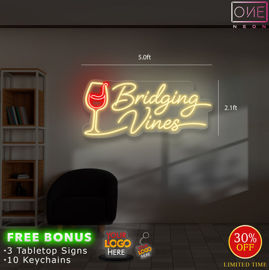 Bridging Vines | Led Neon Sign