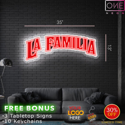 LA FAMILIA| LED Neon Sign