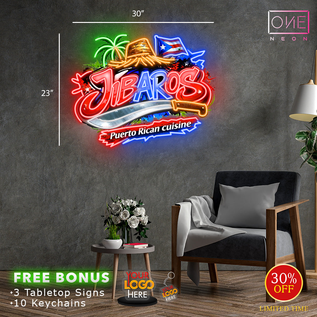 JIBAROS| LED Neon Sign