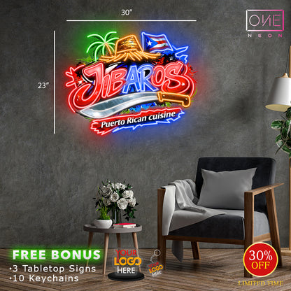 JIBAROS| LED Neon Sign