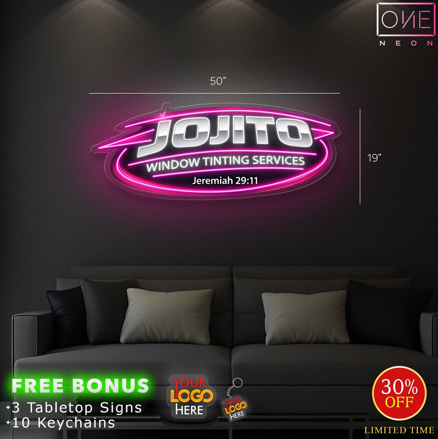 JOJITO | Led Neon Sign (INDOOR)