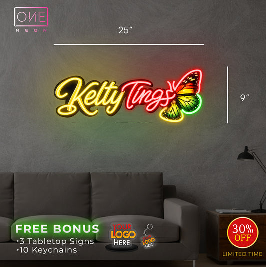 Kelty Tings | Led Neon Sign