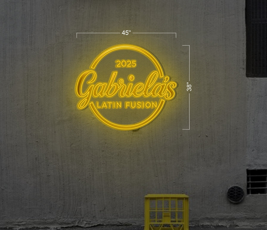 Gabriela's | Led Neon Sign (4 signs)
