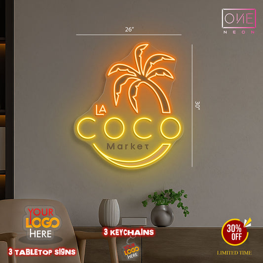 La COCO Market | LED Neon Sign