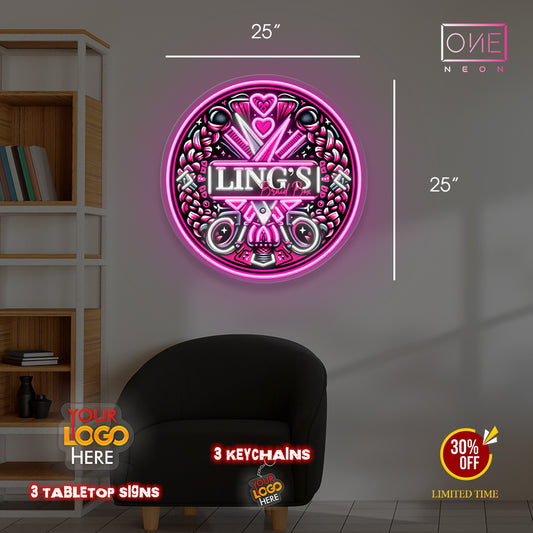 LING'S Braid Box | Led Neon Sign