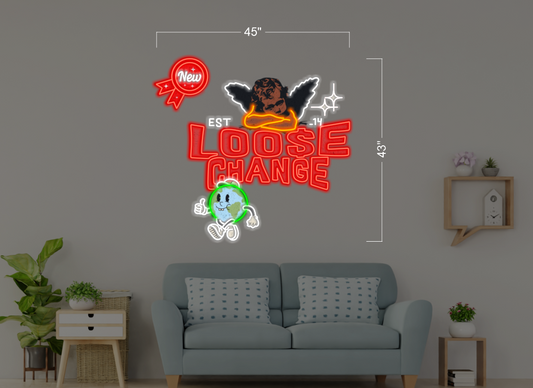 LOOSE CHANGE | LED Neon Sign